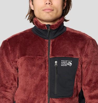 Men's Polartec® High Loft Jacket, Color: Bourbon Brown, Black, image 8