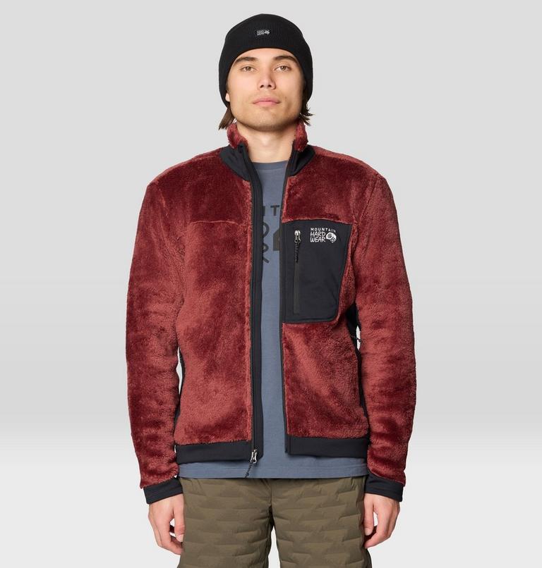 Men's Polartec® High Loft Jacket, Color: Bourbon Brown, Black, image 6