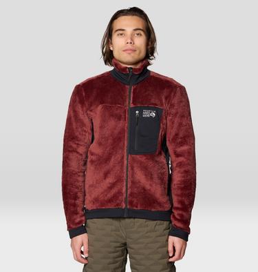 Men's Polartec® High Loft Jacket, Color: Bourbon Brown, Black, image 5
