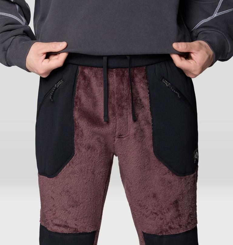 Men's Polartec&reg; High Loft Pant, Color: Carob, Black, image 5