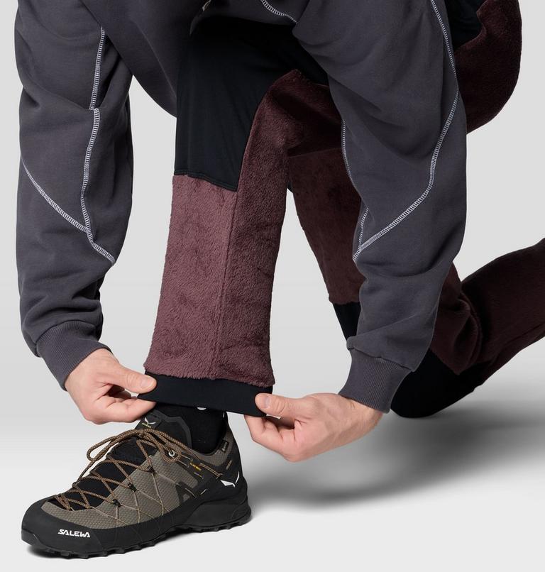 Men's Polartec&reg; High Loft Pant, Color: Carob, Black, image 7