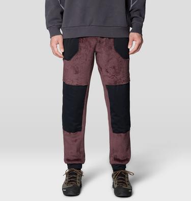 Men's Polartec&reg; High Loft Pant, Color: Carob, Black, image 3