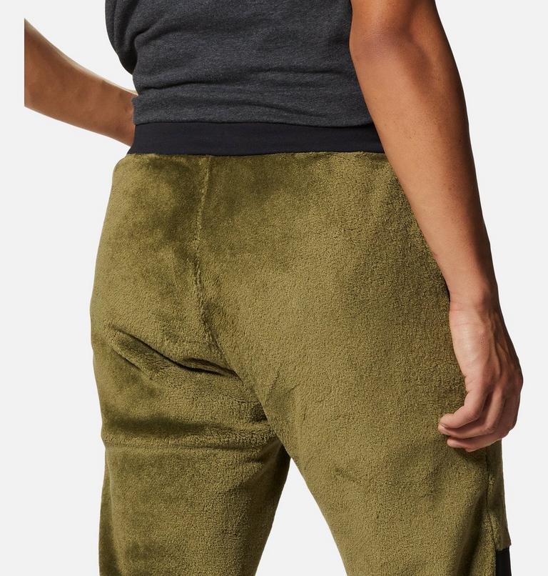 Men's Polartec® High Loft Pant, Color: Combat Green, Black, image 5