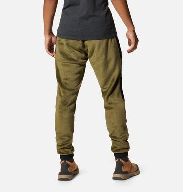 Men's Polartec® High Loft Pant, Color: Combat Green, Black, image 2