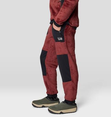 Men's Polartec® High Loft Pant, Color: Bourbon Brown, Black, image 4