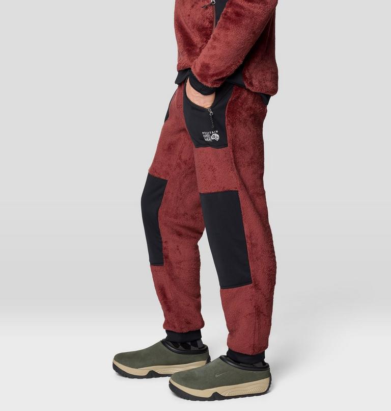 Men's Polartec® High Loft Pant, Color: Bourbon Brown, Black, image 4