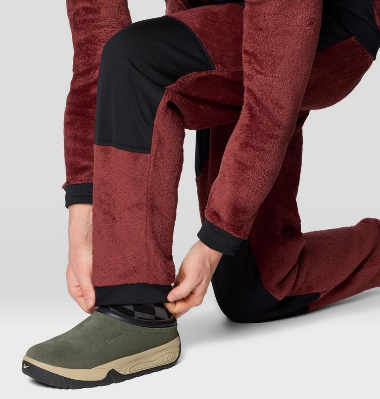 Men's Polartec® High Loft Pant, Color: Bourbon Brown, Black, image 7