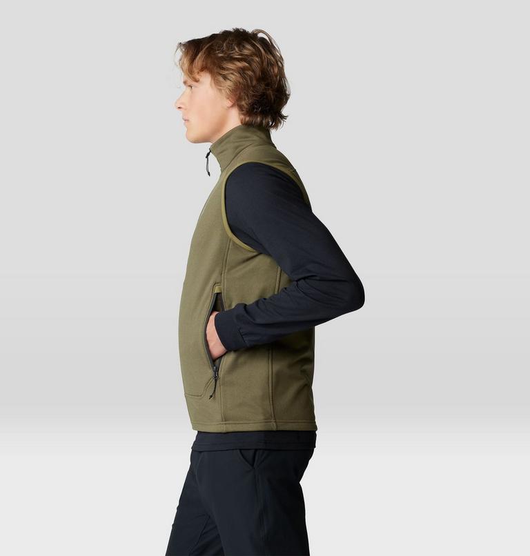 Men's Sendura Vest, Color: Combat Green Heather, image 3