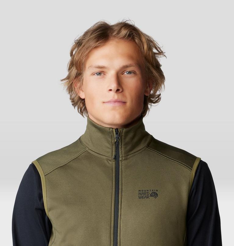 Men's Sendura Vest, Color: Combat Green Heather, image 4