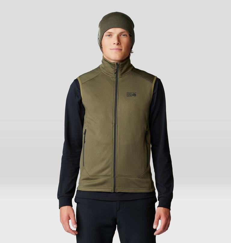 Men's Sendura Vest, Color: Combat Green Heather, image 5