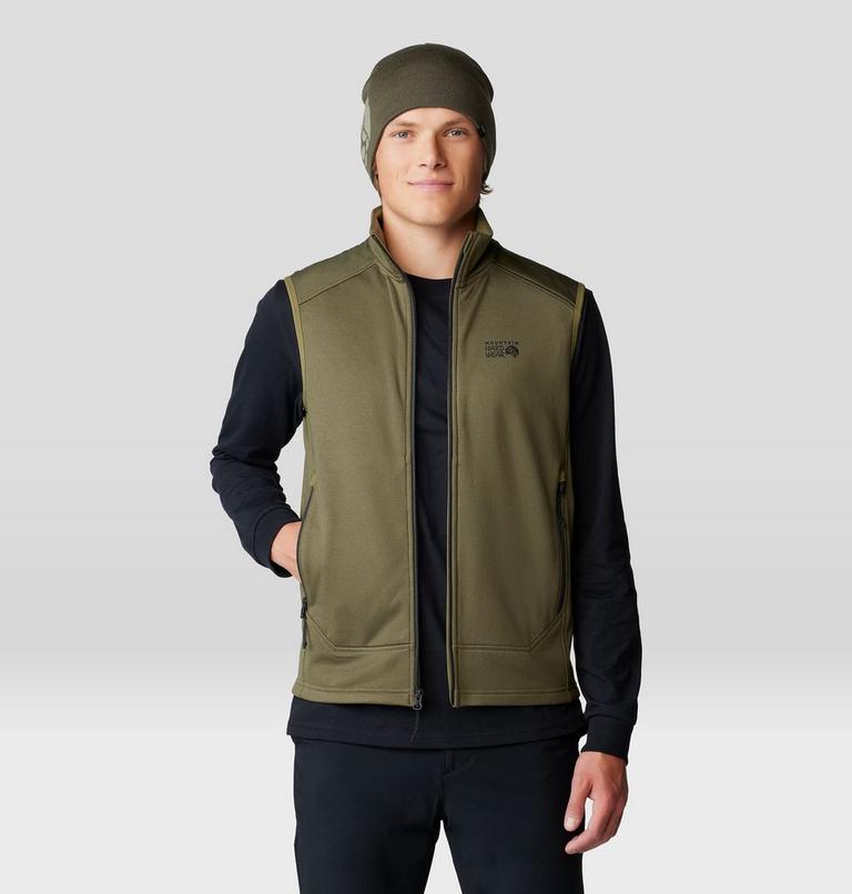 Men's Sendura Vest, Color: Combat Green Heather, image 6