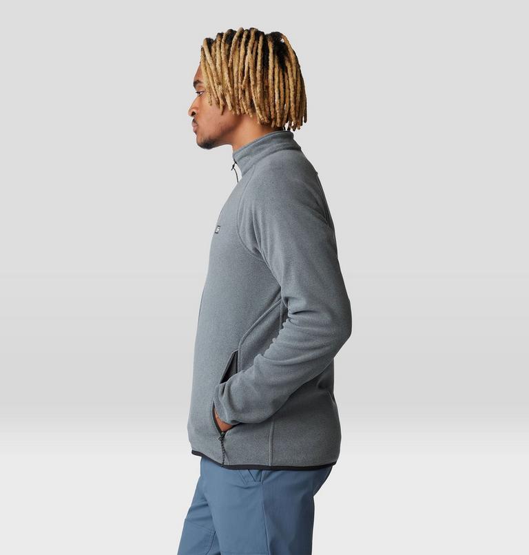 Men's Microchill Full Zip Jacket, Color: Volcanic Heather, image 3