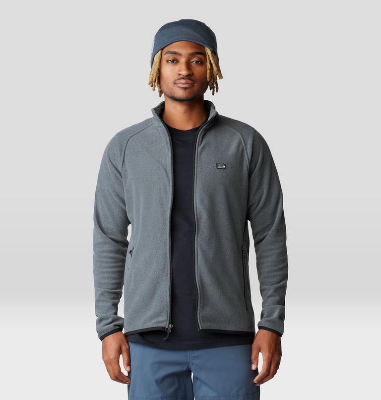 Men's Microchill Full Zip Jacket, Color: Volcanic Heather, image 5