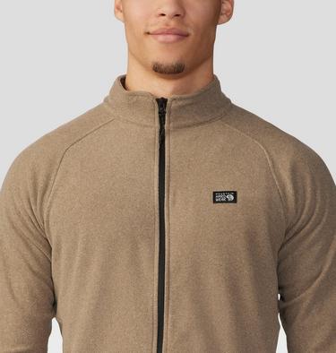 Men's Microchill Full Zip Jacket, Color: Trail Dust Heather, image 4