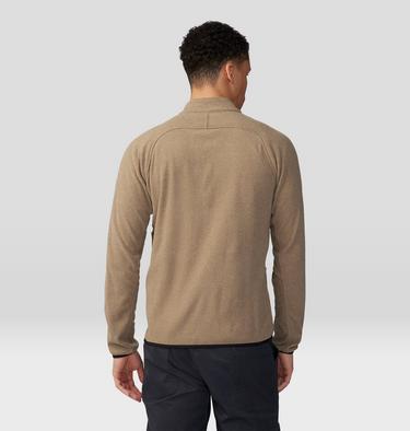 Men's Microchill Full Zip Jacket, Color: Trail Dust Heather, image 2