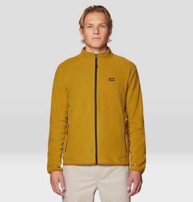 Men's Microchill Full Zip Jacket, Color: Olive Gold Heather, image 9
