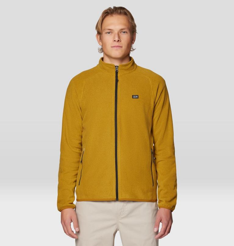 Men's Microchill Full Zip Jacket, Color: Olive Gold Heather, image 1