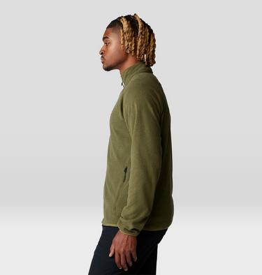 Men's Microchill Full Zip Jacket, Color: Combat Green Heather, image 15