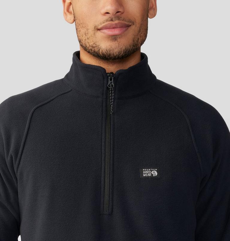 Men's Microchill 1/4 Zip Pullover, Color: Black, image 4