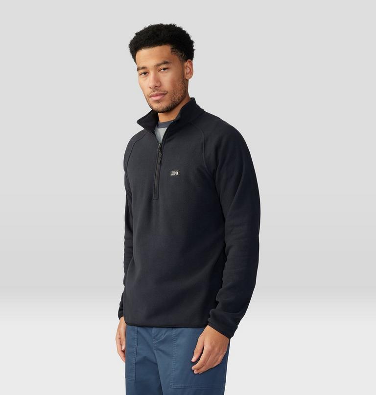 Men's Microchill 1/4 Zip Pullover, Color: Black, image 5