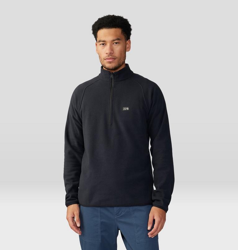 Men's Microchill 1/4 Zip Pullover, Color: Black, image 6