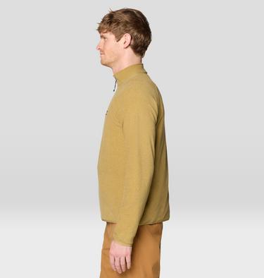 Men's Microchill 1/4 Zip Pullover, Color: Grassland Heather, image 7