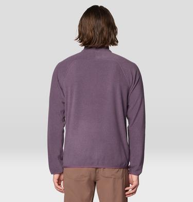 Men's Microchill 1/4 Zip Pullover, Color: Dusty Purple Heather, image 2