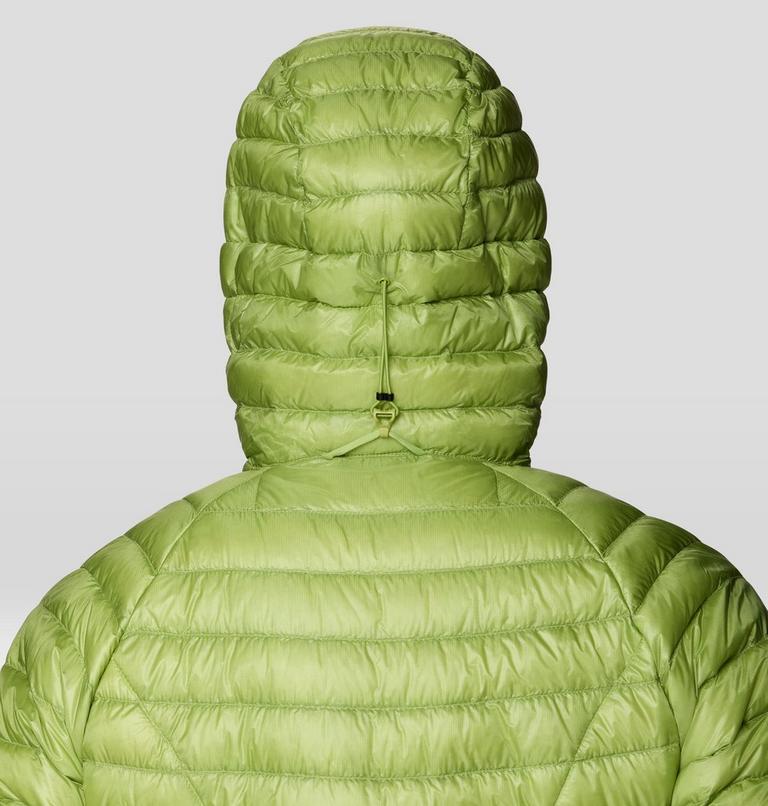 Women's Ghost Whisperer Hooded Down Jacket, Color: Bright Lichen, image 6