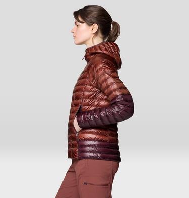 Women's Ghost Whisperer Hoody, Color: Bourbon Brown/Blackberry, image 11