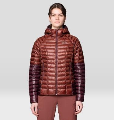 Women's Ghost Whisperer Hoody, Color: Bourbon Brown/Blackberry, image 12