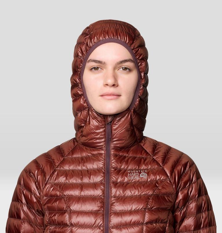 Women's Ghost Whisperer Hoody, Color: Bourbon Brown/Blackberry, image 5