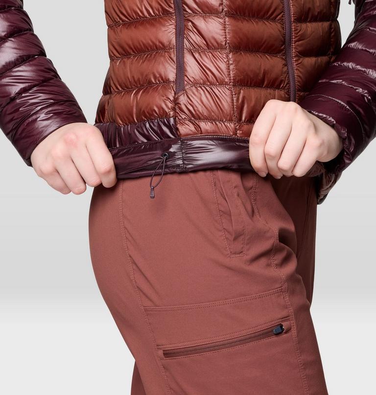 Women's Ghost Whisperer Hoody, Color: Bourbon Brown/Blackberry, image 8