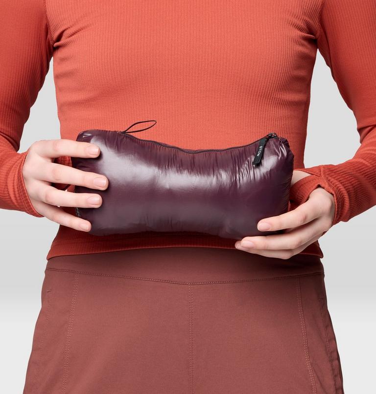 Women's Ghost Whisperer Hoody, Color: Bourbon Brown/Blackberry, image 9