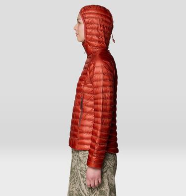 Women's Ghost Whisperer Hooded Down Jacket, Color: Mars Red, image 15
