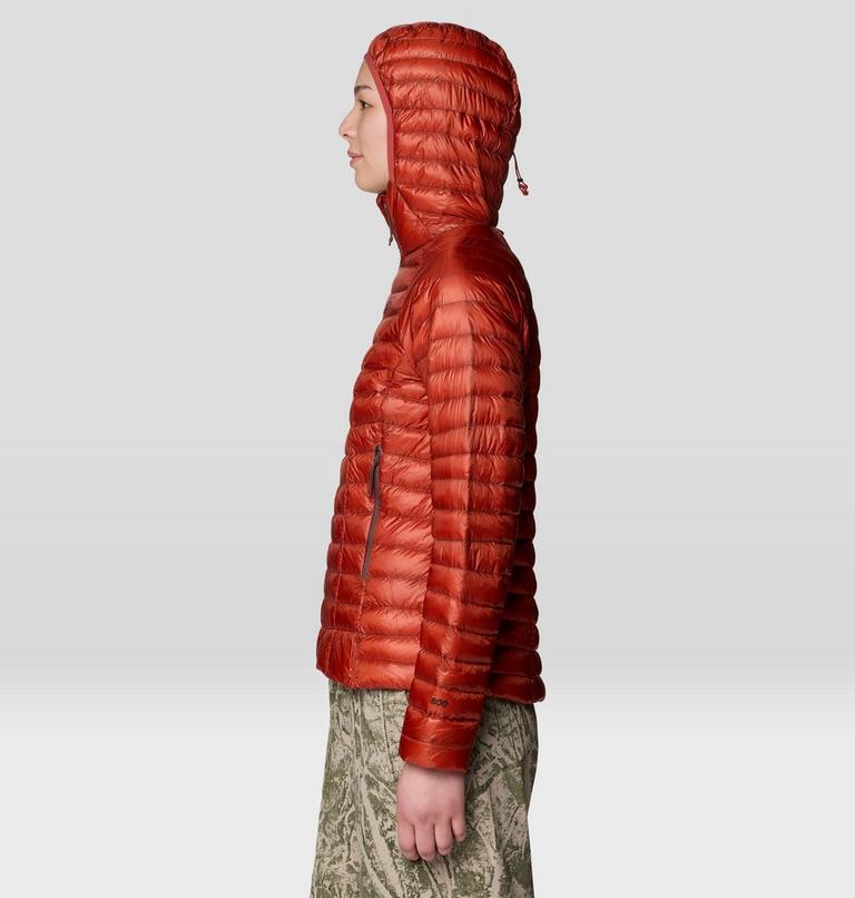 Women's Ghost Whisperer Hooded Down Jacket, Color: Mars Red, image 3