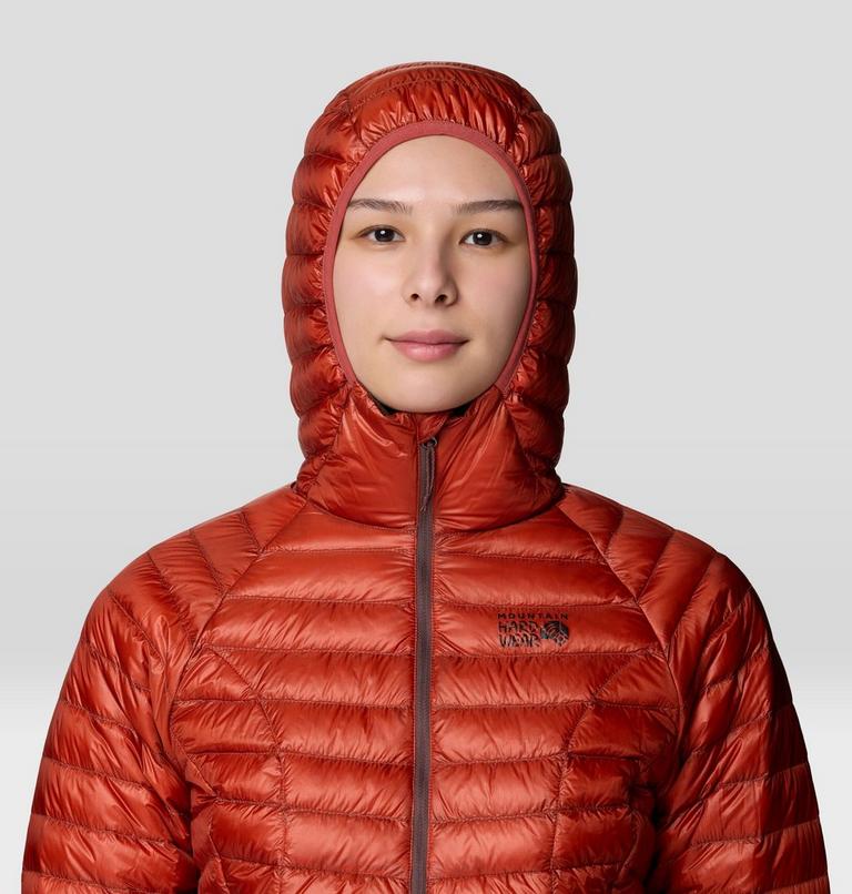 Women's Ghost Whisperer Hooded Down Jacket, Color: Mars Red, image 4