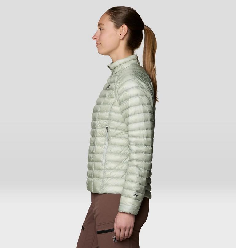 Women's Ghost Whisperer Down Jacket, Color: Gamma Grey, image 3