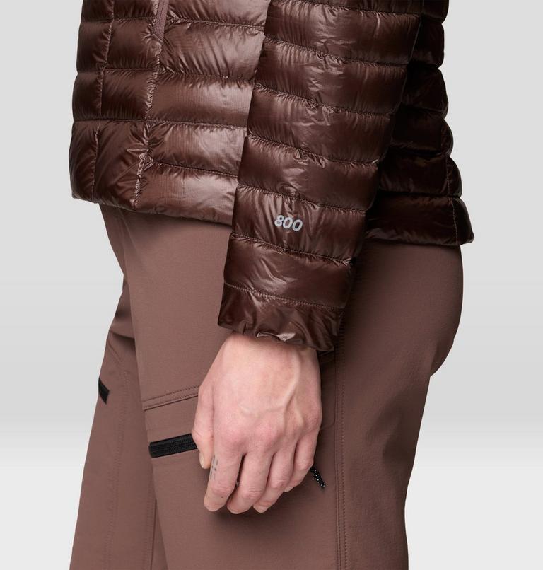 Women's Ghost Whisperer Down Jacket, Color: Carob, image 5