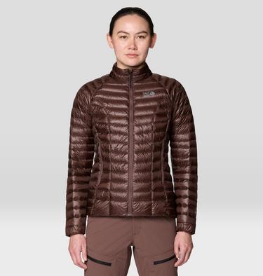 Women's Ghost Whisperer Down Jacket, Color: Carob, image 3