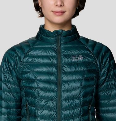 Women's Ghost Whisperer Down Jacket, Color: Aqua Green, image 16