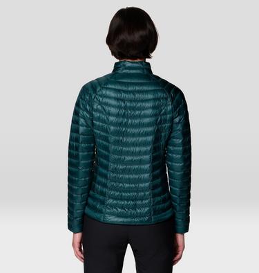 Women's Ghost Whisperer Down Jacket, Color: Aqua Green, image 8