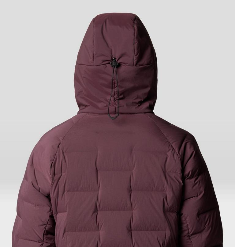 Women's Stretchdown Long Parka, Color: Blackberry, image 6