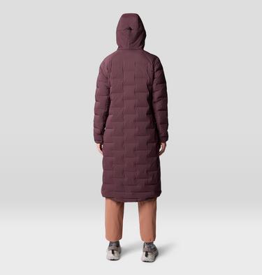Women's Stretchdown Long Parka, Color: Blackberry, image 10