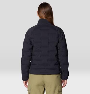 Women's Stretchdown High-Hip Jacket, Color: Black, image 6