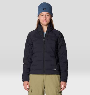 Women's Stretchdown High-Hip Jacket, Color: Black, image 5