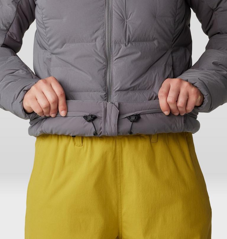 Women's Stretchdown High-Hip Jacket, Color: Sediment, image 6