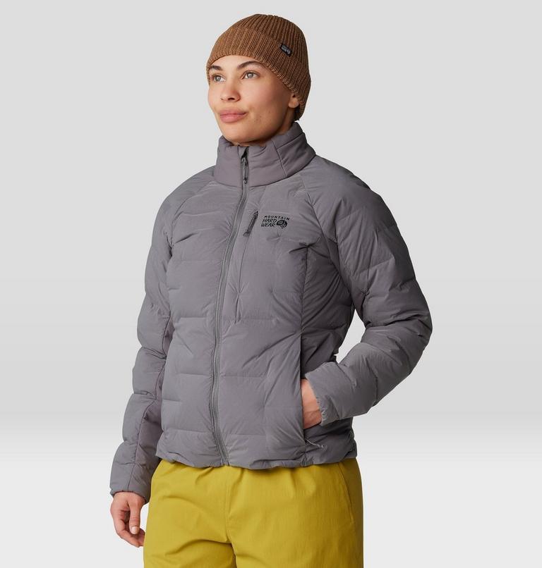 Women's Stretchdown High-Hip Jacket, Color: Sediment, image 7