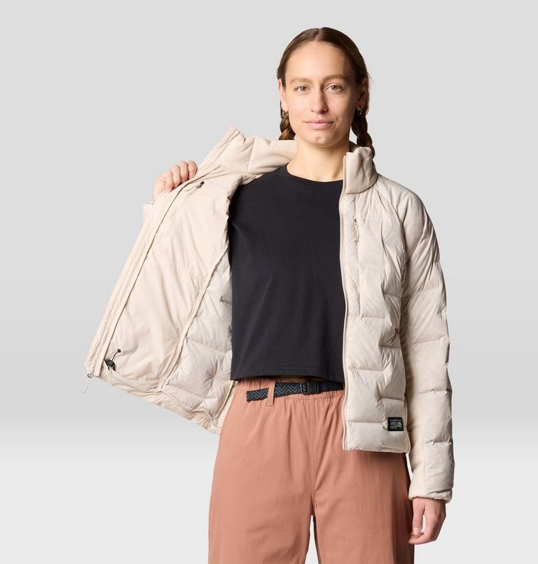 Women's Stretchdown High-Hip Jacket, Color: Talc, image 5