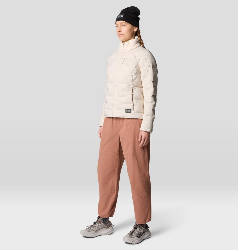 Women's Stretchdown High-Hip Jacket, Color: Talc, image 6