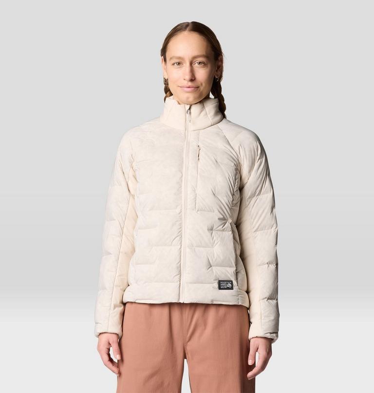 Women's Stretchdown High-Hip Jacket, Color: Talc, image 1